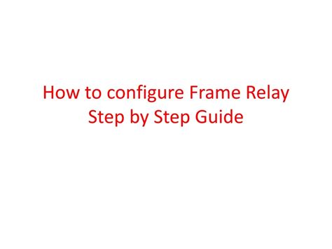 Image result for Introduction to Frame Relay Tutorial