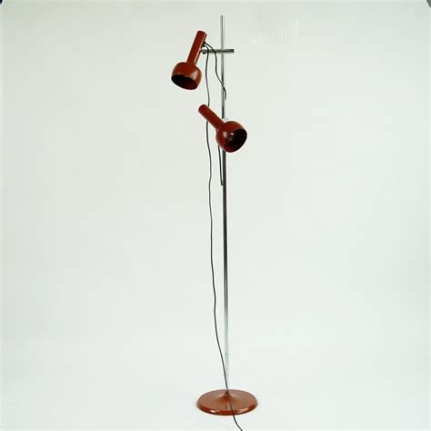 Orange Double Spot Floor Lamp by Swisslamps International | #218039