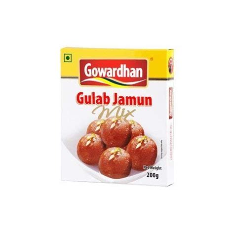 Gowardhan Gulab Jamun Mix 200g : Amazon.in: Grocery & Gourmet Foods