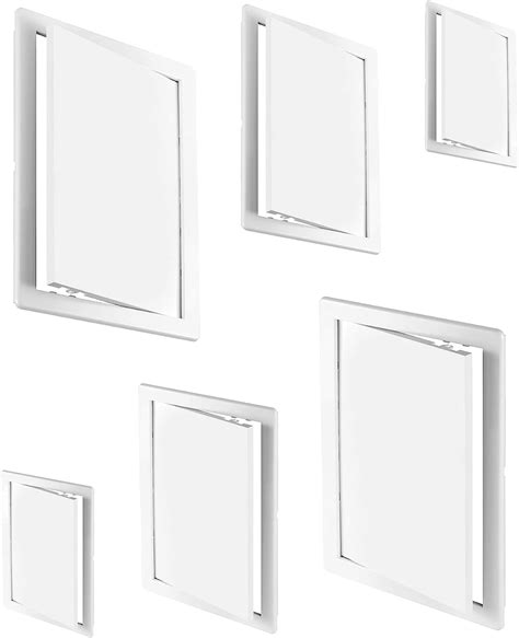 Buy 450 mm x 450 mm White Access Panel Inspection Hatch ABS Plastic ...