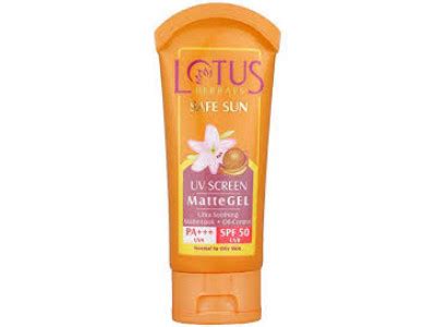 Lotus Spf-50 Matte Look Sunblock Gel - 50 gm : Buy Lotus Spf-50 Matte ...