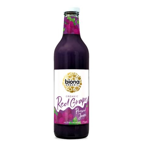 Organic Red Grape Juice in 750ml from Biona