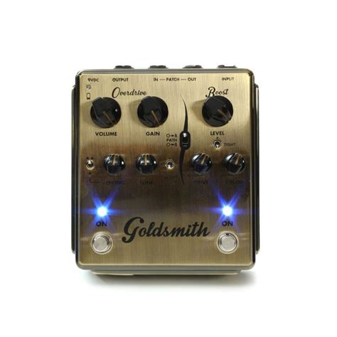 Egnater Goldsmith Overdrive/Boost Pedal – Stompbox.in