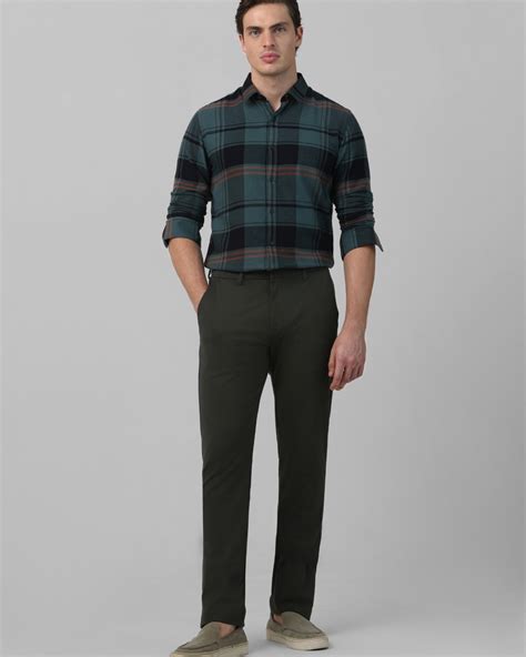 Buy Dark Grey Flannel Relaxed Casual Men's Shirt Online at Muftijeans