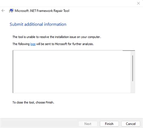 Image result for Microsoft .NET Framework Repair Tool Win 10