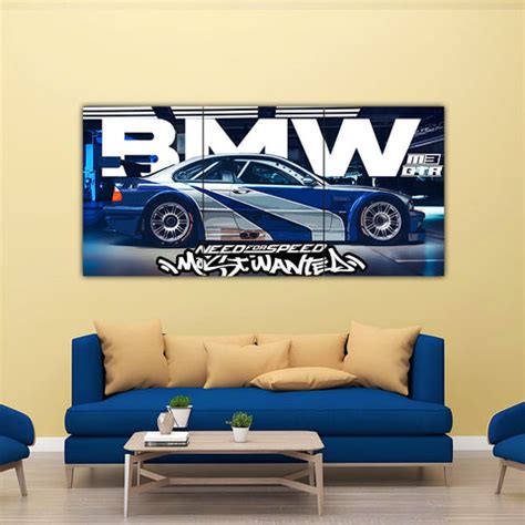 BMW M3 GTR Split Poster – Frame Kro