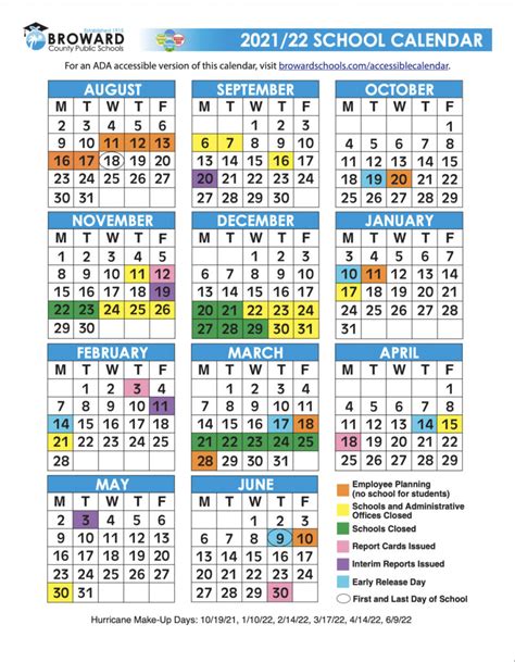 Broward County School Calendar 2025 2026