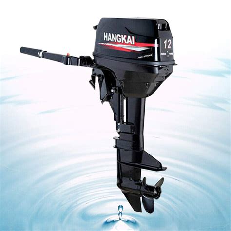 12hp Hangkai Outboard Motor 2 Stroke Gas Powered Boat Motors ...