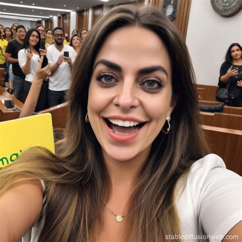 Brazilian Parliamentarian Tabata Amaral with Influencer Belle Belinha | Stable Diffusion Online