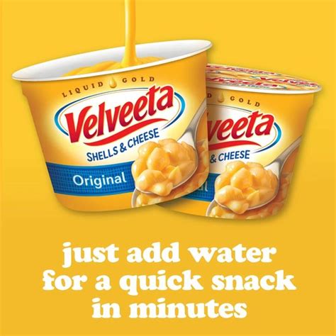 Buy Velveeta Shells and Cheese Original Microwavable Sauce Cups (12 ct ...