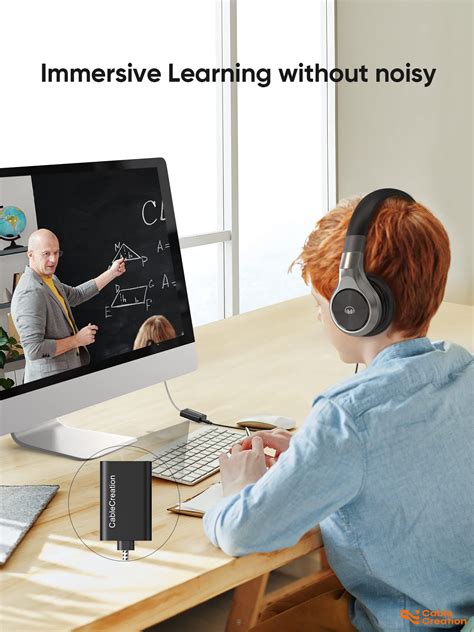 Buy CableCreation USB Audio Adapter External Sound Card with 3.5mm ...