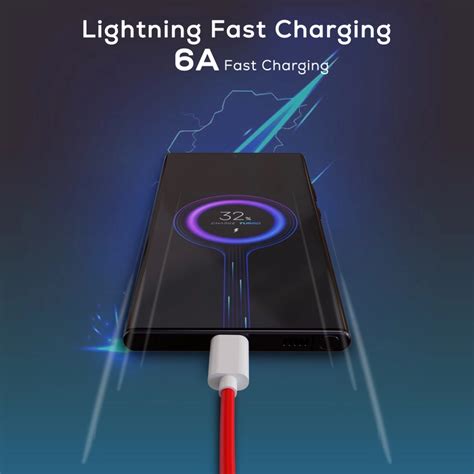 Buy Syska 6A Type-C Turbo Charging Cable | Chargers & Cables