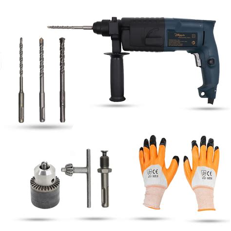 Hillgrove HGCM492M2 20mm Hammer Impact Drill Machine Forward/Reverse ...