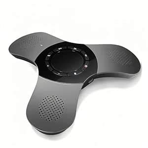 Conference Speaker with Microphone 360°Voice Pickup USB-C Speakerphone ...