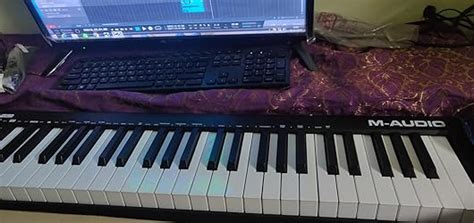 M-Audio Keystation 49 MK3 | Compact 49-Key USB-Powered MIDI Keyboard ...