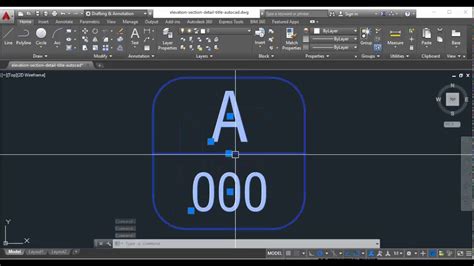 Image result for AutoCAD Section Symbol