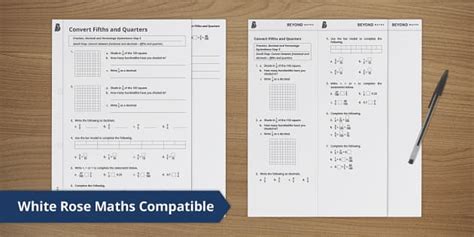 👉 Convert Fifths and Quarters
