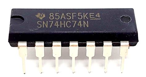 Juried Engineering SN74HC74N 74HC74 Dual D-Type Positive-Edge-Triggered ...