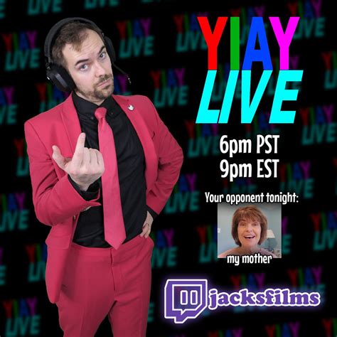 jacksfilms on Twitter: "2 hours from now are you ready? http://twitch ...