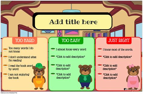 Just Right Books: Free Posters from Storyboard That (2025)