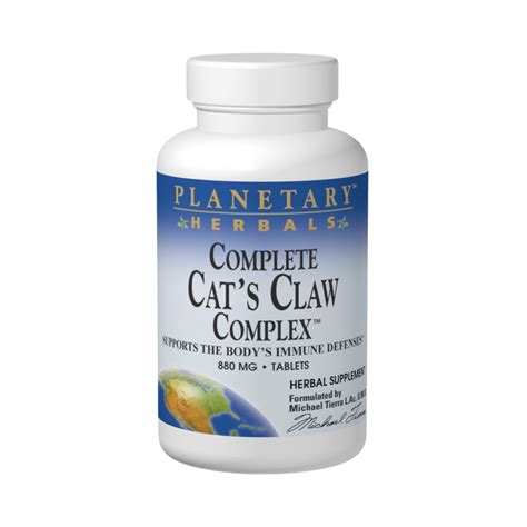 Planetary Herbals, Complete Cat's Claw Complex, 90 Tablets – Maple Herbs