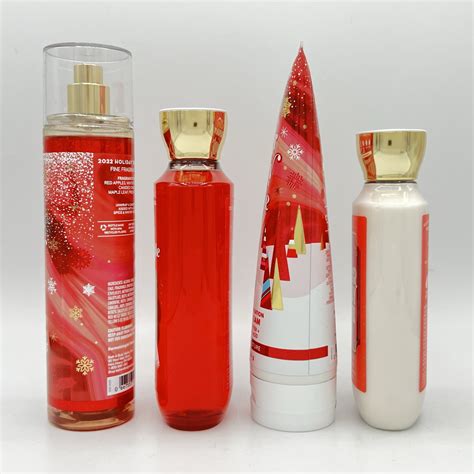 Bath & Body Works Winter Candy Apple Fragrance Set - Mist, Shower Gel ...