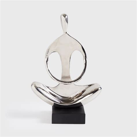 Buy Brighton Metal Yoga Figurine from Home Centre at just INR 1199.0