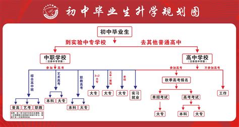 一图看懂2019中考升学途径，可以走这几条路_中考资讯_广州中考网