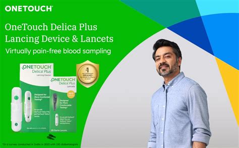 Buy OneTouch Delica Plus Lancets, 25 Count | 19 Minutes Delivery ...