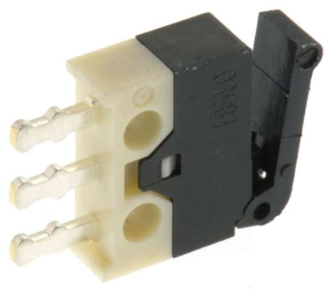 DH2C-B1PA ZF | ZF Lever Subminiature Micro Switch, Solder Terminal, 500 ...