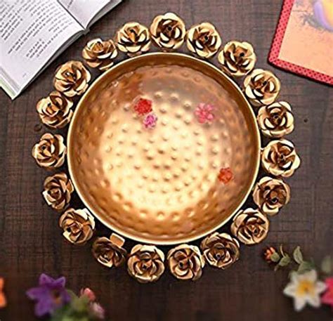 ELEGANTE ROSE HAMMERED URLI BOWL( SET OF 2 PIECES) – Myindianthings