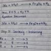 explain how to write the balancing the chemical equation - Brainly.in