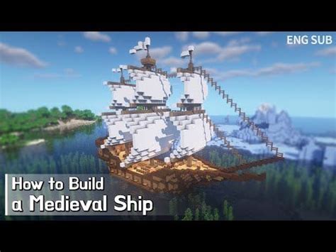 Image result for Minecraft Medieval Ship Tutorial