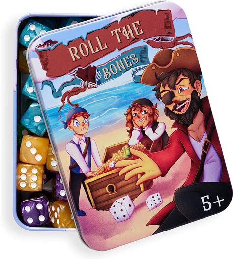 Buy Roll The Bones Dice Game for Kids & Adults | Fast-paced Dice Game ...