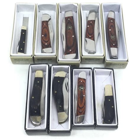 Lot - (9) Frost Cutlery Folding Pocket Knives