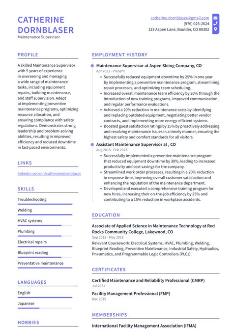 Image result for Maintenance Supervisor Job Interview Tips