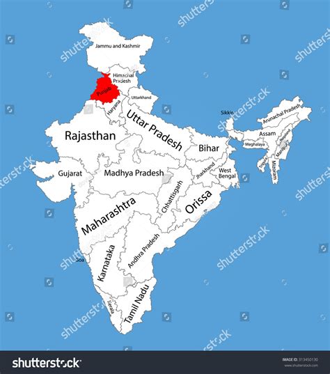 Google India Map Punjab