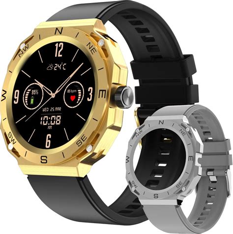 Maxima Raptor 1.39" HD Round Smart Watch for Men & Women with Premium ...