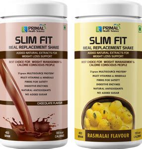 PRIMAL HEALTH SCIENCE Slim Shake Protein Powder for Weight Loss Healthy ...