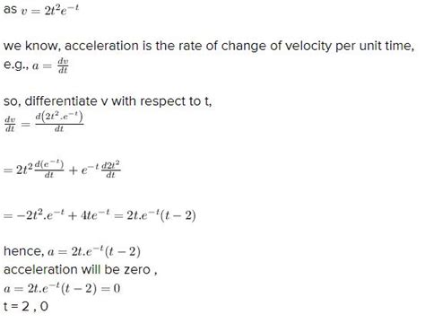 The velocity V of a body moving along a straight line varies with time ...