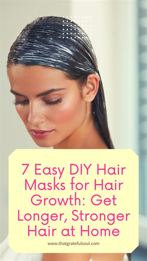 7 Easy DIY Hair Masks for Hair Growth: Get Longer, Stronger Hair at ...