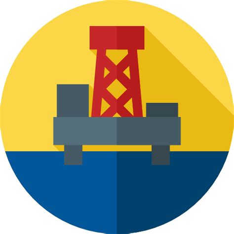 Oil platform - Free buildings icons
