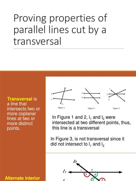 Image result for What Is Transversal Line