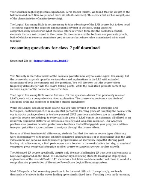 Fillable Online Claims evidence and reasoning practice worksheet Fax ...