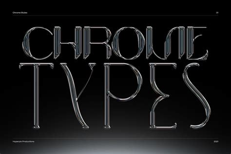Image result for Chrome Design Text Effect
