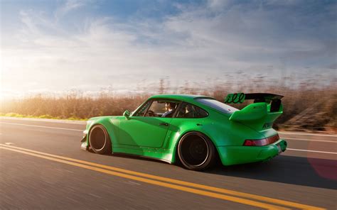 Downloaden Auto 4k Rwb Porsche 911 Wallpaper | Wallpapers.com