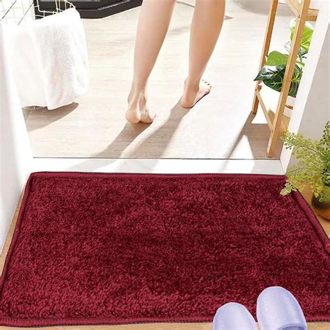 Buy Zureni 40x60cm Rectangle Doormat Anti Skid and Dirt Resistant Soft ...