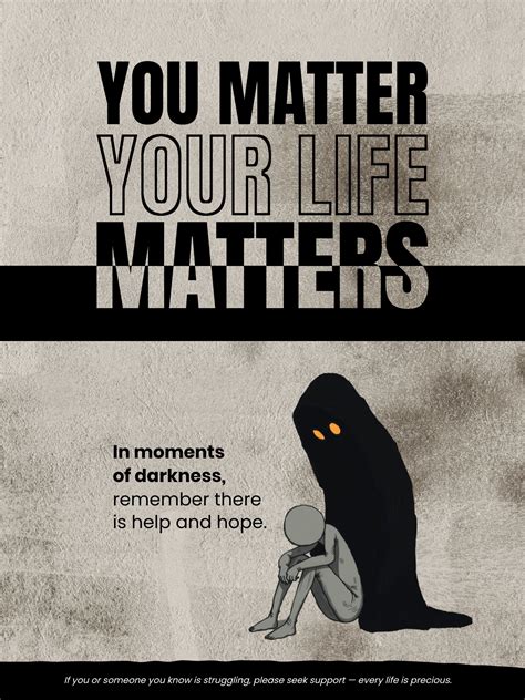 Suicide Prevention Poster Template | Visme