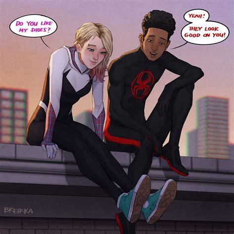 breikka ️ on Twitter | Spiderman and spider gwen, Gwen spiderman, Miles spiderman