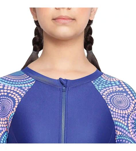 Buy Speedo Long Sleeve Swimsuit Ammonite-Soft Coral-Miami Lilac ...